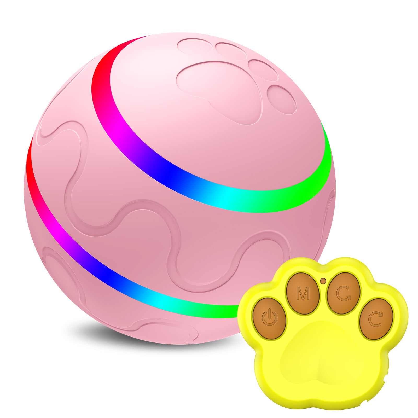 Intelligent Self Rotating Cat Ball Interactive Motion Toy
