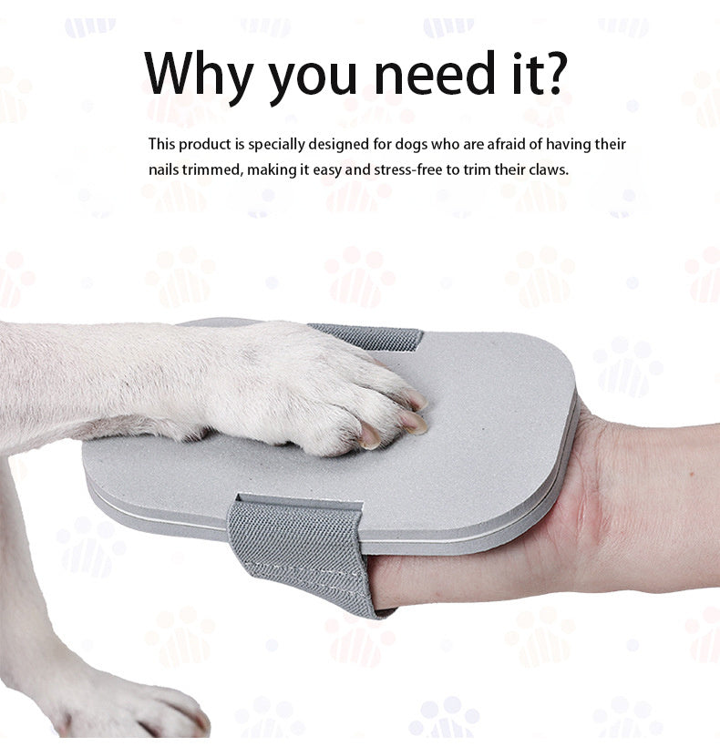 Dog Nail File Grooming Board Detachable Claw Grinder Scratcher Tool