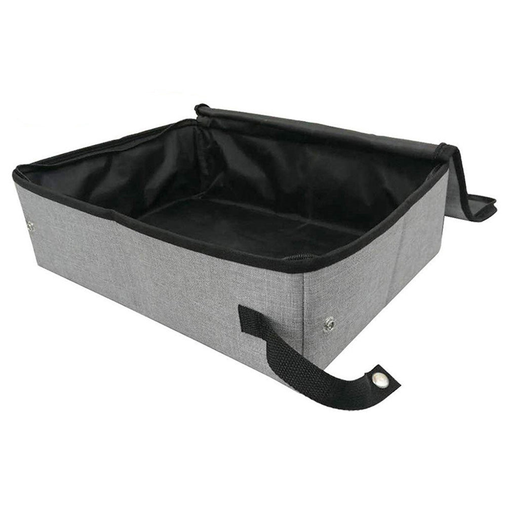 Foldable Waterproof Cat Litter Box Lid S/M/L Privacy