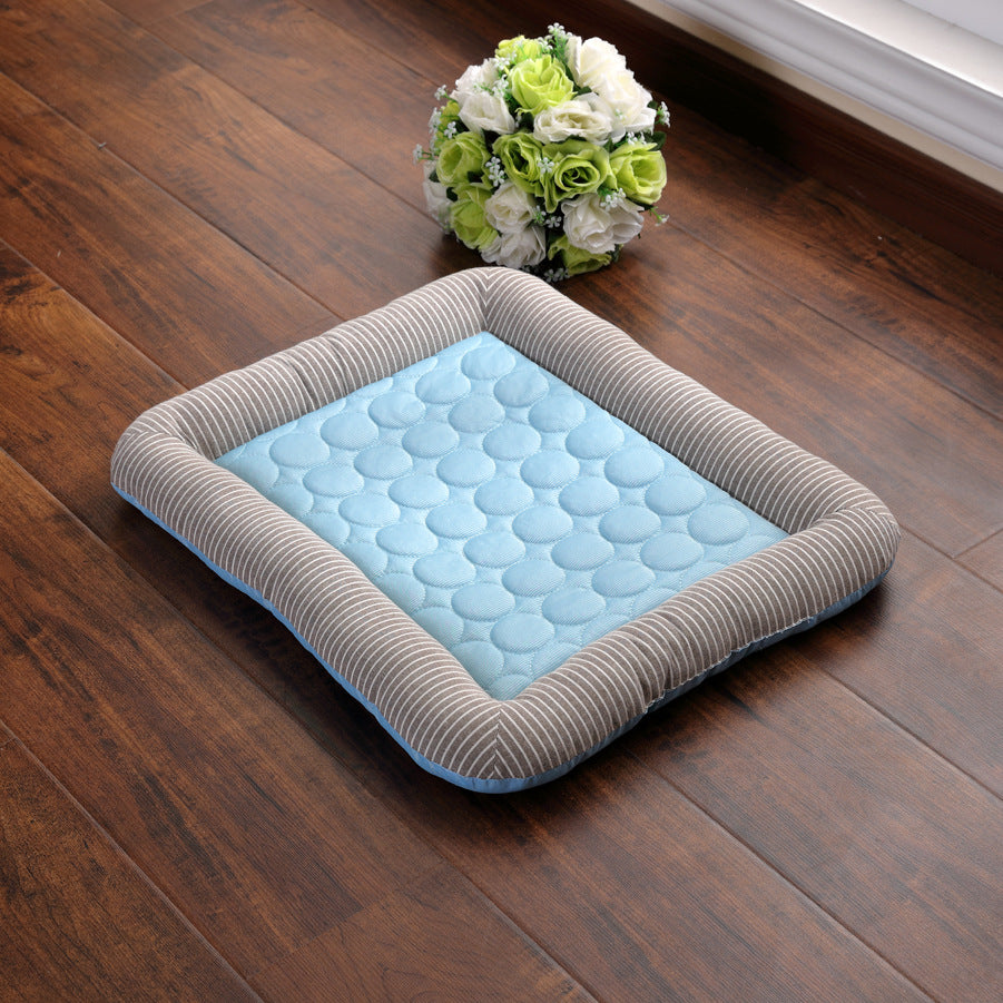 Cooling Pet Pad Bed Ice Silk Summer Comfort Mat
