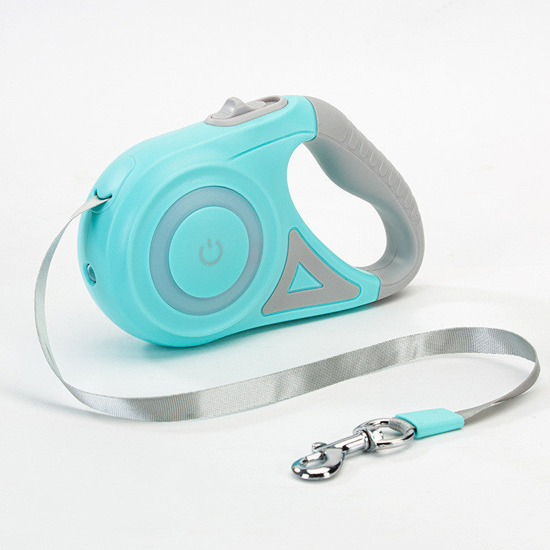 Retractable Dog Leash With One Button Brake Control