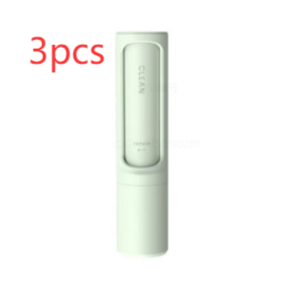 2-in-1 Reusable Pet Hair Remover — Portable Self-Cleaning Brush