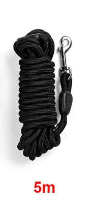 Heavy Duty Nylon Tracking Leash Long Rope Medium Large Dogs