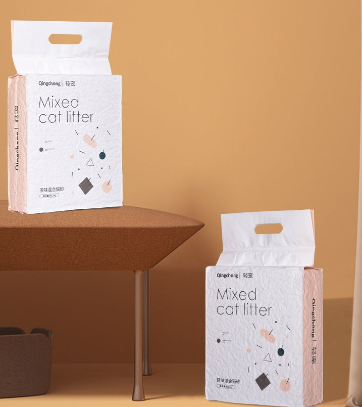 Preserved Egg Tofu Mixed Cat Litter Milk Rose Flavors