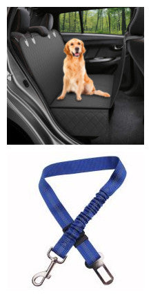 Waterproof Dog Car Seat Cover Hammock With Mesh Window