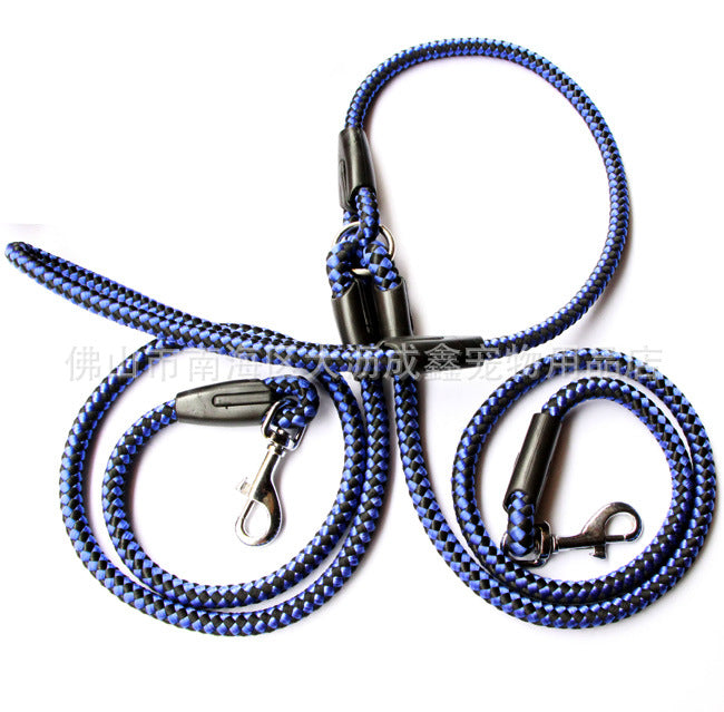 Heavy Duty Double-Ended Mountain Rope Dog Leash Reflective