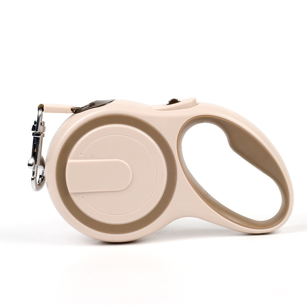 Telescopic ABS Retractable Dog Leash 3M 5M Dual-Color Safety