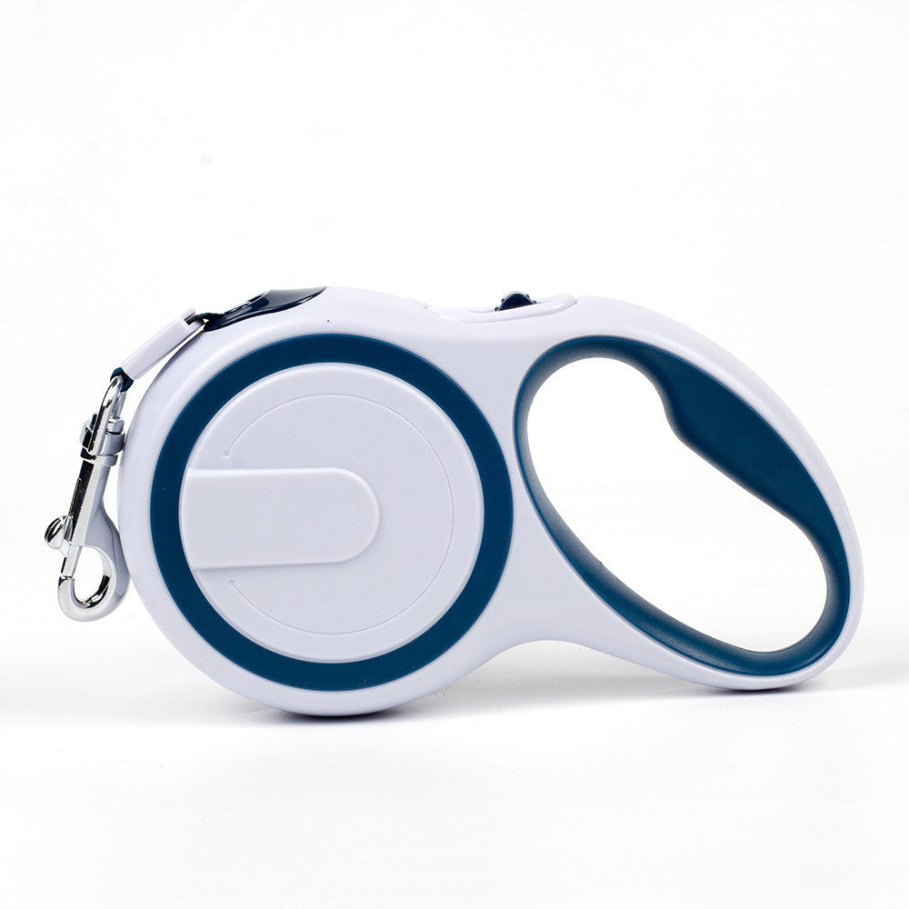 Telescopic ABS Retractable Dog Leash 3M 5M Dual-Color Safety