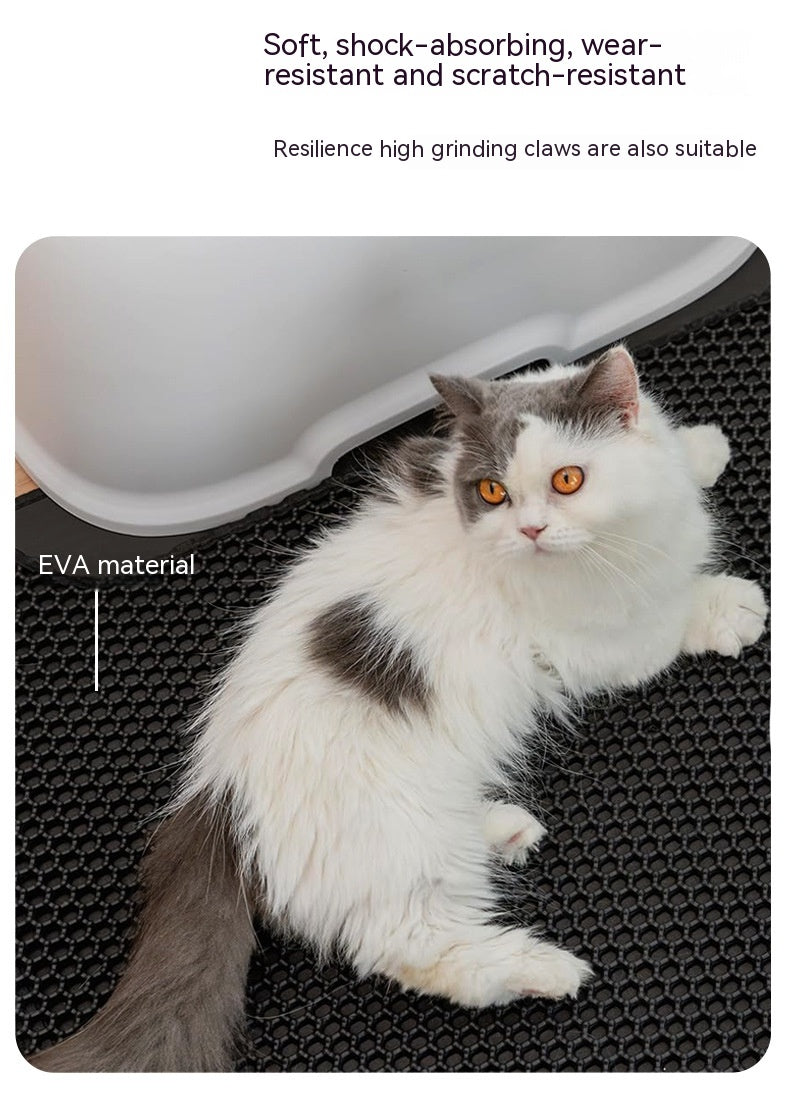 EVA Double-Layer Cat Litter Mat Anti-Track Multiple Sizes
