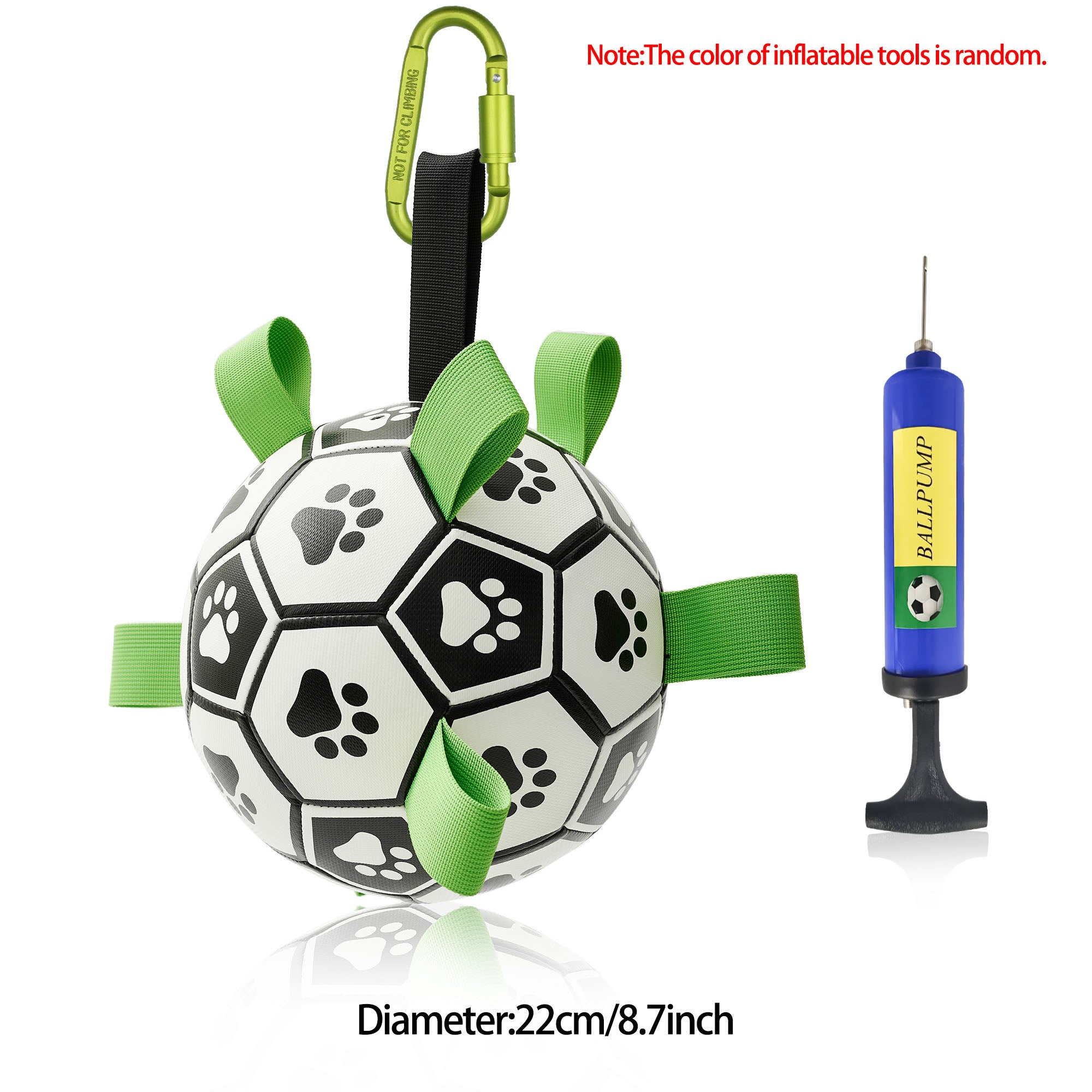 Interactive Dog Football Soccer Ball Training Toy for Active Dogs