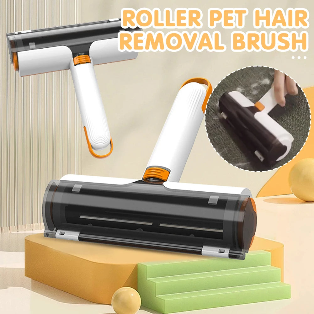 2-in-1 Pet Hair Remover Roller for Clothes and Furniture