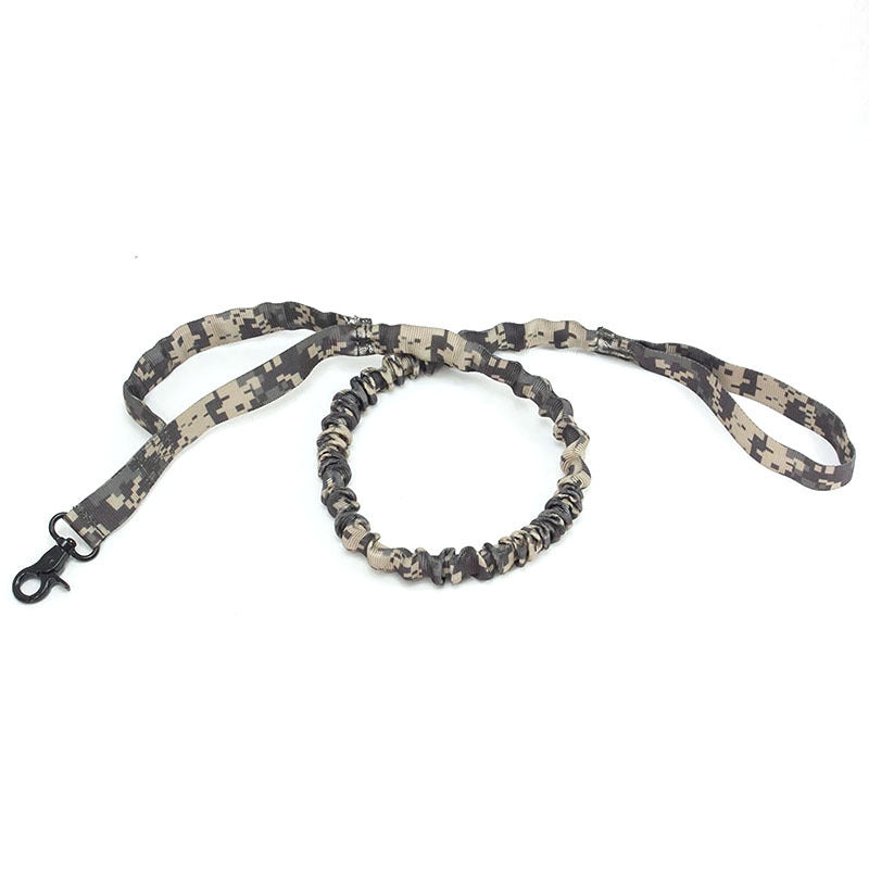 Tactical Adjustable Nylon Dog Collar K9 Military Style M-XL Camo
