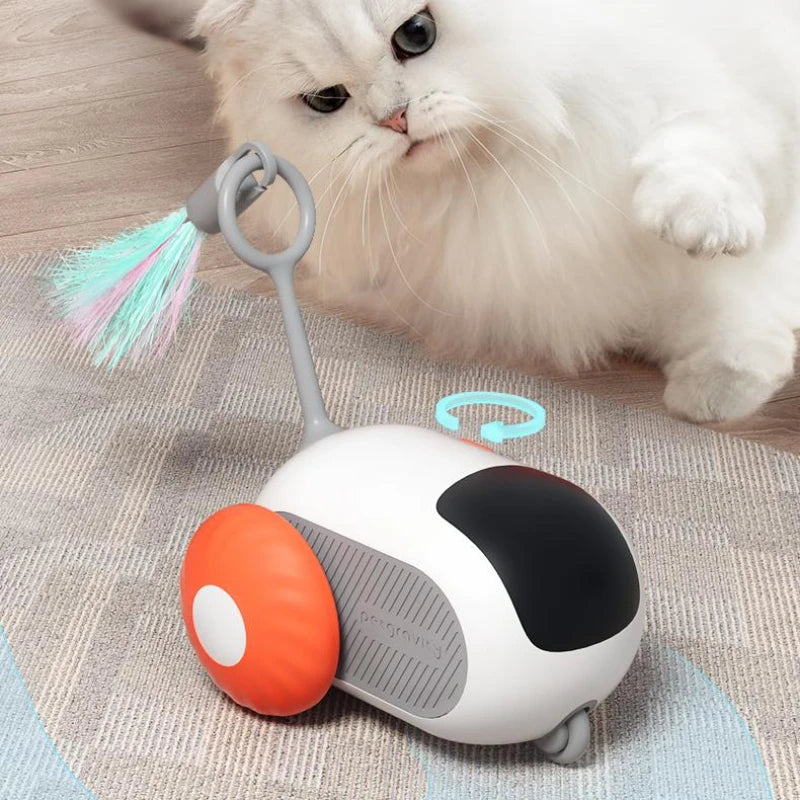 Remote Control Interactive Cat Car Toy Smart Chasing Play