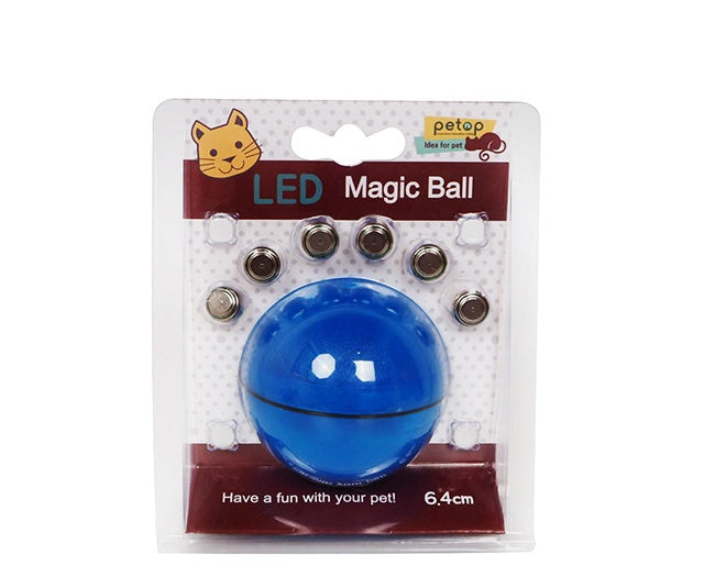 LED Laser Interactive Cat Ball Automatic Rolling Toy