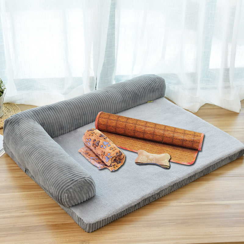 Orthopedic calming Pet Bed