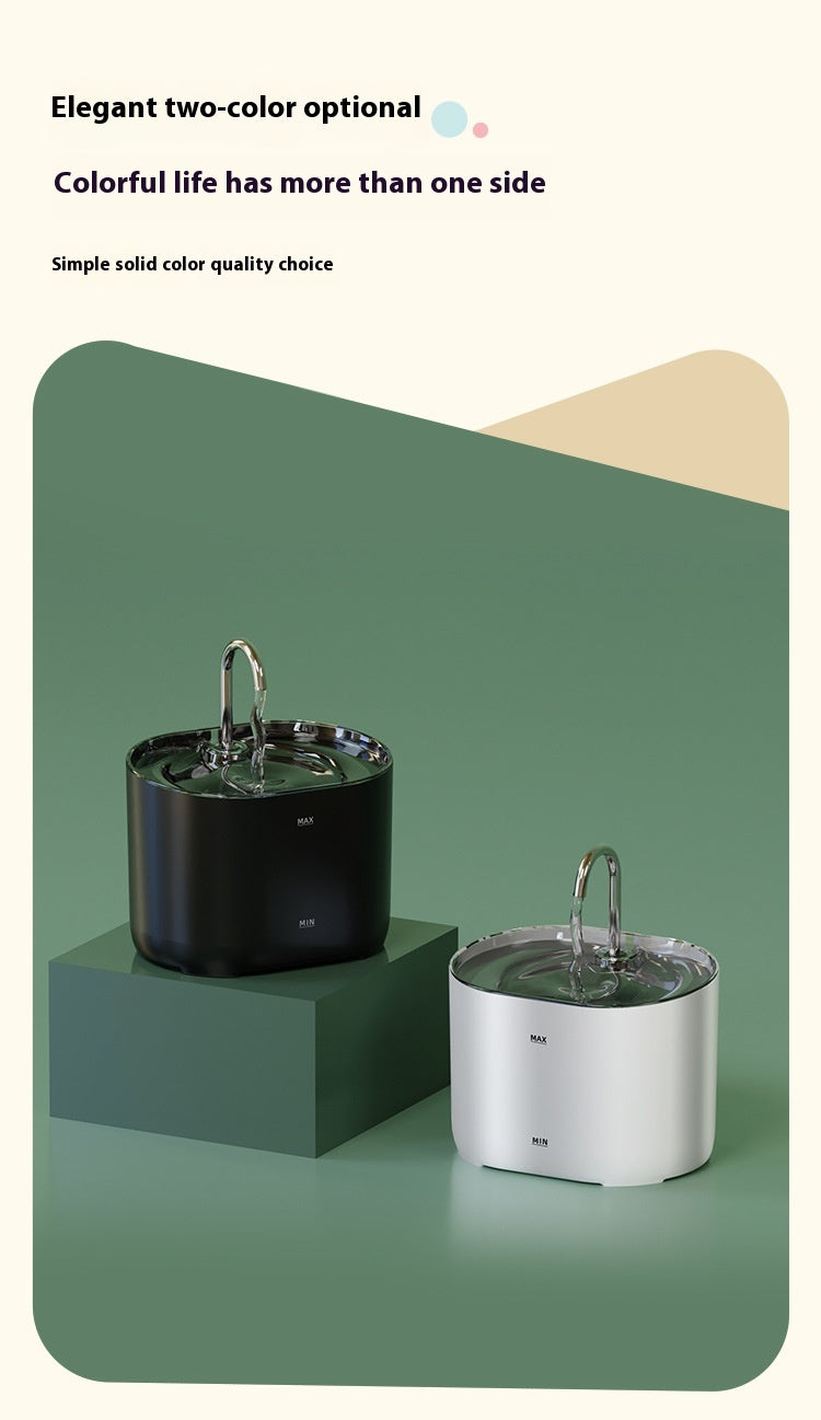 Pet Water Dispenser Loop Filter Smart Cat Water Feeder Alloy Fountain Amazon