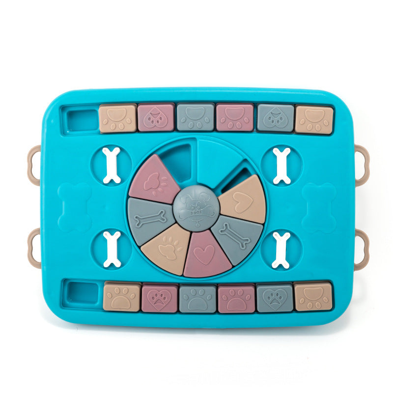 Interactive Dog Puzzle Feeder Board Slow Feeding Intelligence Toy