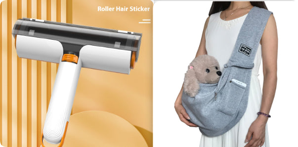 2-in-1 Pet Hair Remover Roller for Clothes and Furniture