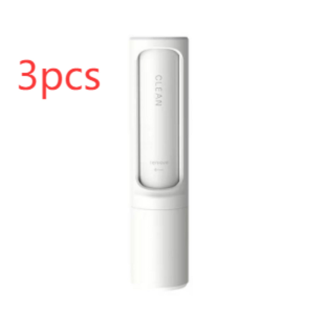 2-in-1 Reusable Pet Hair Remover — Portable Self-Cleaning Brush