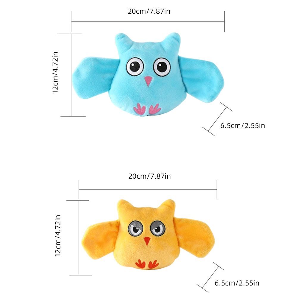 Animal-Shaped Plush Squeaky Dog Toy Durable Bite-Resistant Comfort Playtime