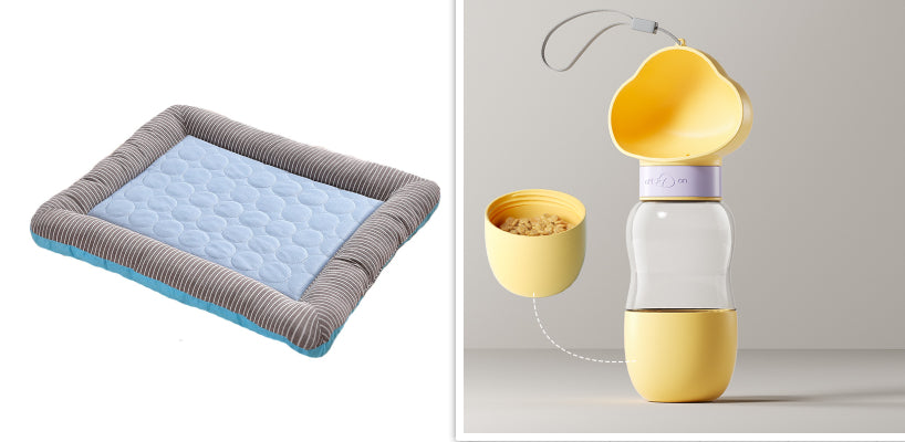 Cooling Pet Pad Bed Ice Silk Summer Comfort Mat