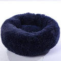 Calming Round Plush Pet Bed For Dogs And Cats