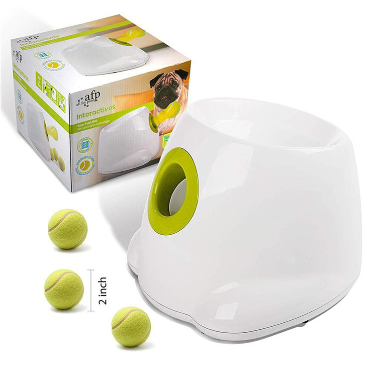 Automatic Interactive Dog Ball Launcher Smart Fetch Toy