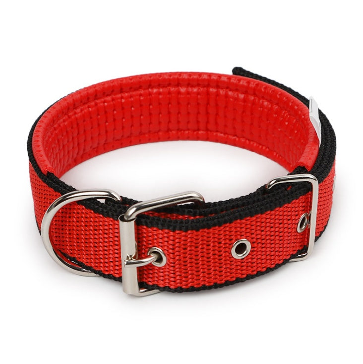 Padded Nylon Pet Collar Soft Foam Polypropylene Adjustable Comfort Dogs