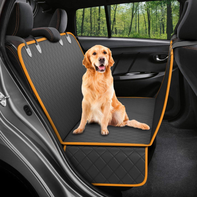Waterproof Dog Car Seat Cover Hammock With Mesh Window