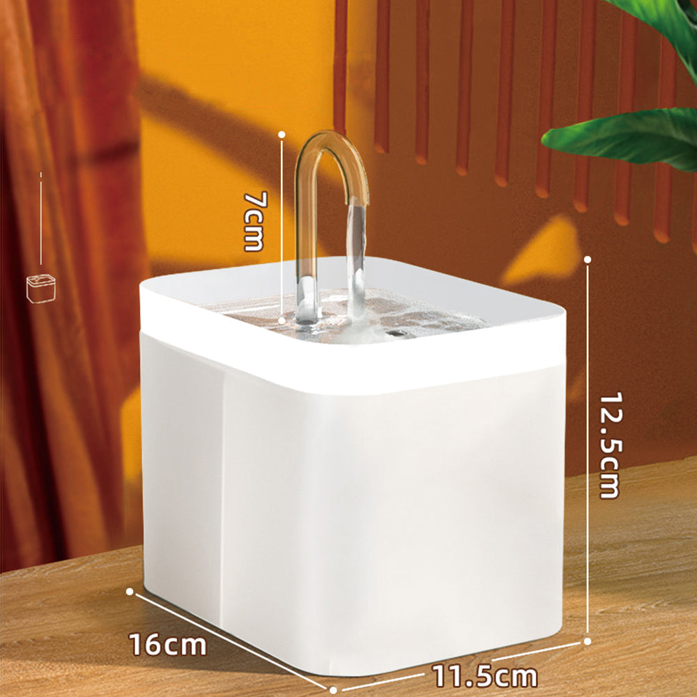 Automatic Pet Water Fountain 1.5L Quiet Multi-Flow Hydration