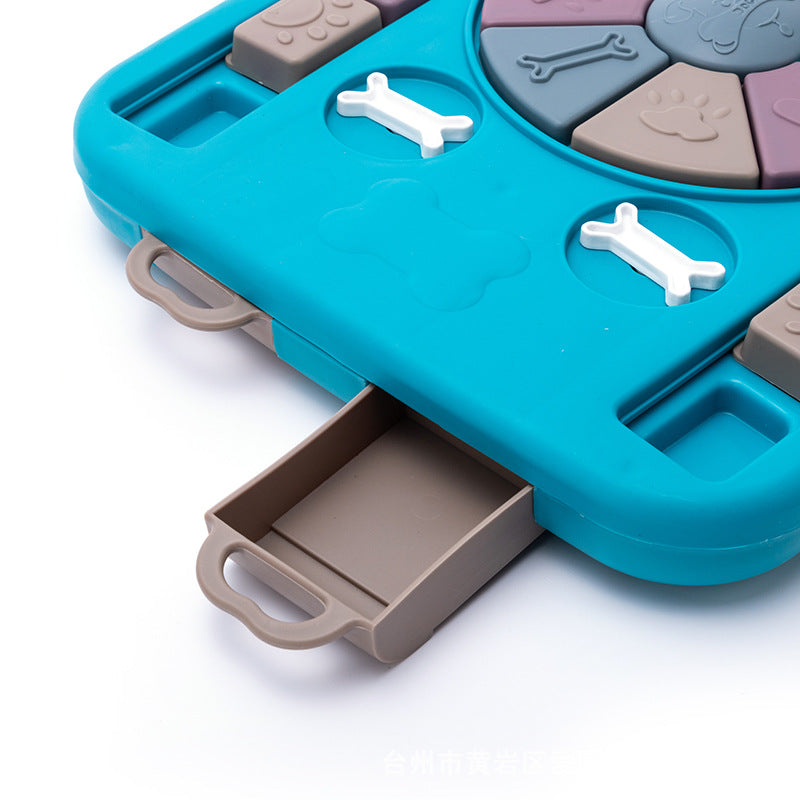 Interactive Dog Puzzle Feeder Board Slow Feeding Intelligence Toy