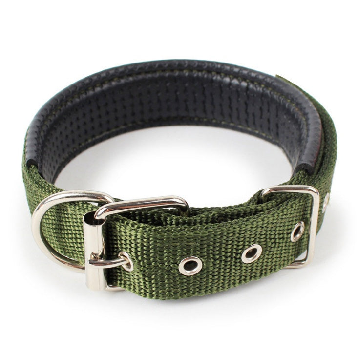 Padded Nylon Pet Collar Soft Foam Polypropylene Adjustable Comfort Dogs