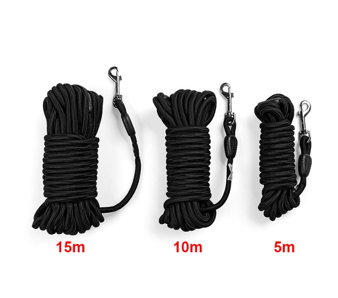 Heavy Duty Nylon Tracking Leash Long Rope Medium Large Dogs