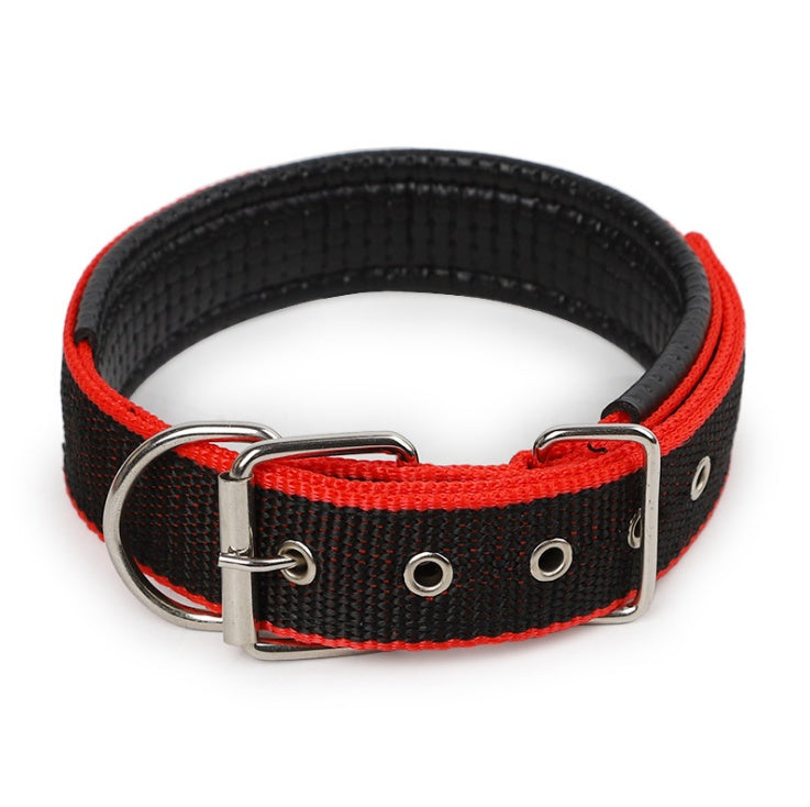 Padded Nylon Pet Collar Soft Foam Polypropylene Adjustable Comfort Dogs