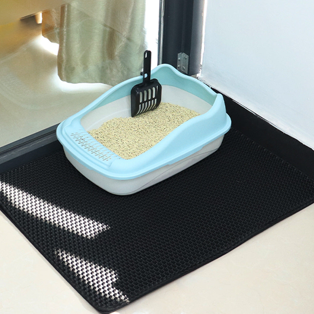 EVA Double-Layer Cat Litter Mat Anti-Track Multiple Sizes