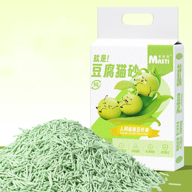 Premium Tofu Cat Litter Probiotics Deodorant 2-2.5kg Multi-Flavors