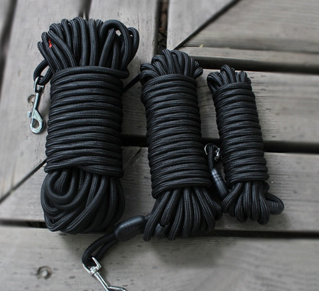 Heavy Duty Nylon Tracking Leash Long Rope Medium Large Dogs