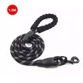 Reflective Nylon Dog Leash 1.5M Heavy Duty Padded Grip