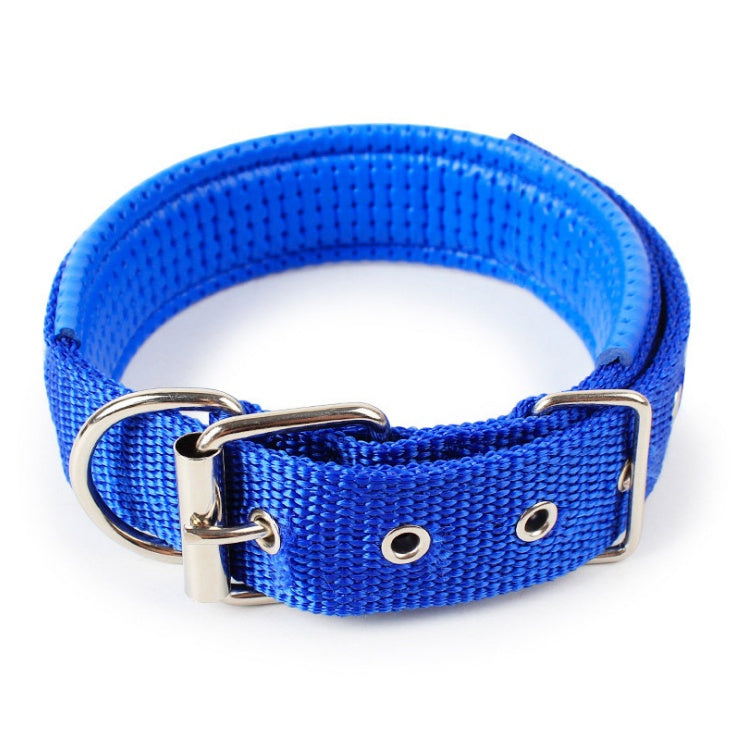 Padded Nylon Pet Collar Soft Foam Polypropylene Adjustable Comfort Dogs