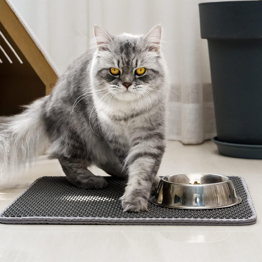 EVA Double-Layer Cat Litter Mat Anti-Track Multiple Sizes