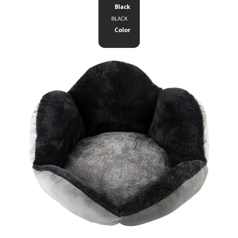 Internet Celebrity Paw-Shaped Pet Nest Universal Four Seasons Bed