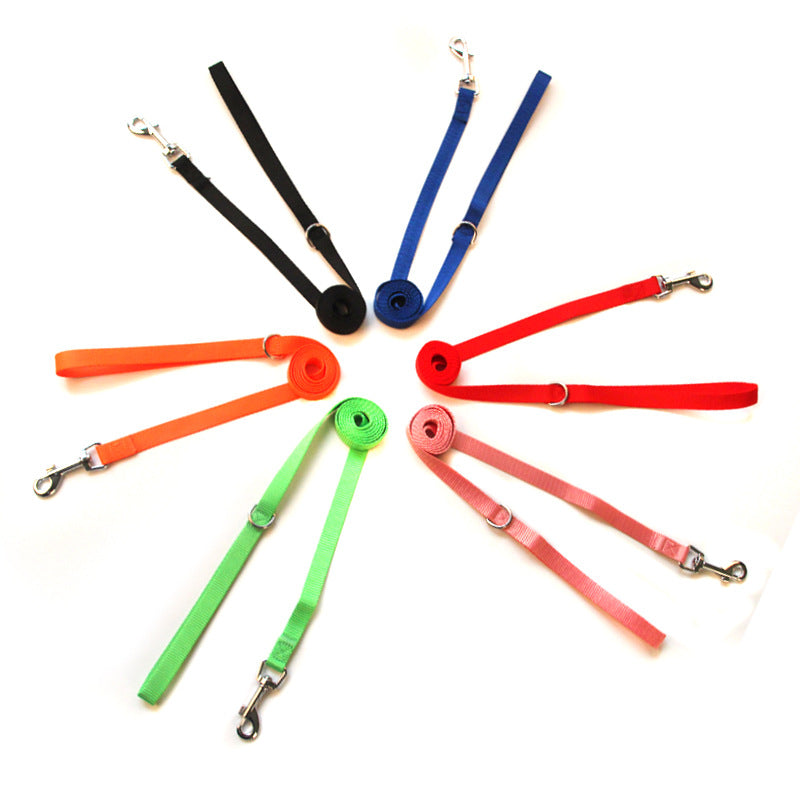 Wear-Resistant Nylon Dog Traction Rope Durable Comfort 6 Colors
