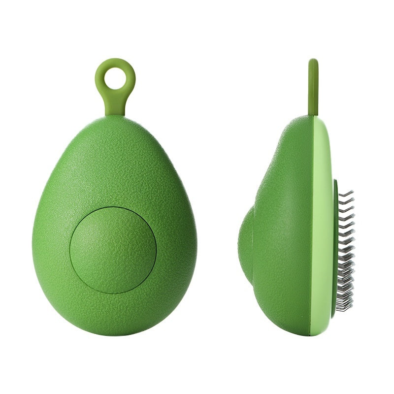 Avocado Massage Pet Brush De Shedding Grooming Tool