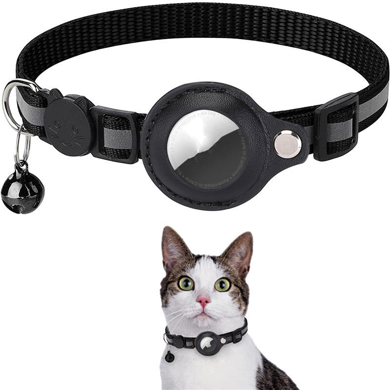 Reflective Waterproof AirTag Collar Case for Cats Dogs Puppies