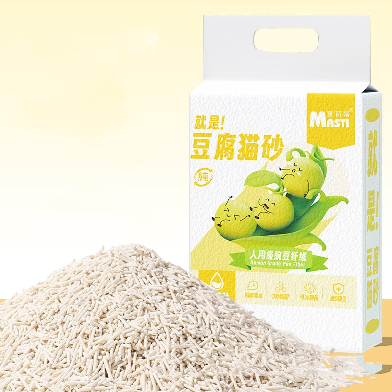 Premium Tofu Cat Litter Probiotics Deodorant 2-2.5kg Multi-Flavors