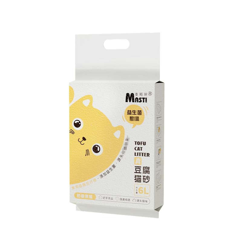 Premium Tofu Cat Litter Probiotics Deodorant 2-2.5kg Multi-Flavors