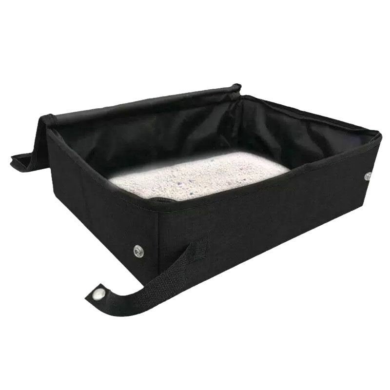 Foldable Waterproof Cat Litter Box Lid S/M/L Privacy