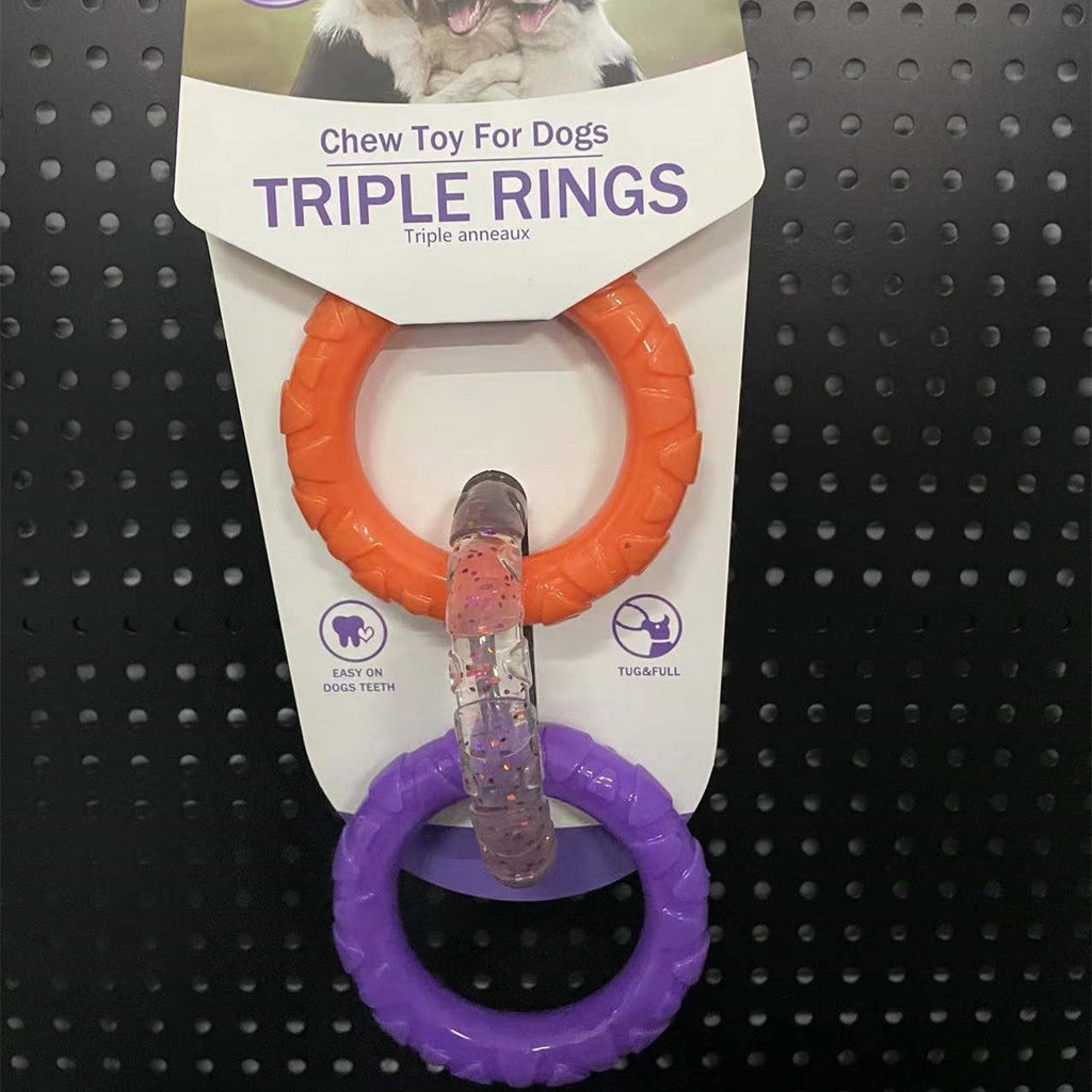 Durable Bite-Resistant Dog Chew Toy — TPR Teething & Interactive Fun