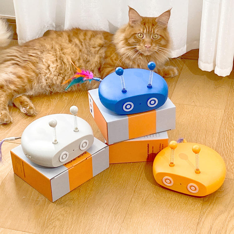Automatic Interactive Cat Robot Toy With Laser Pointer