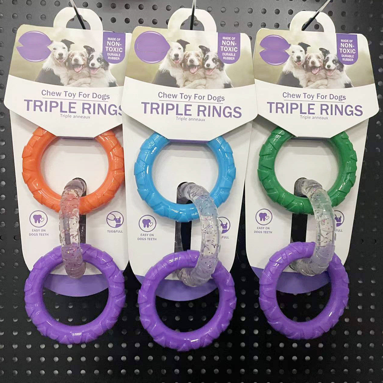 Durable Bite-Resistant Dog Chew Toy — TPR Teething & Interactive Fun
